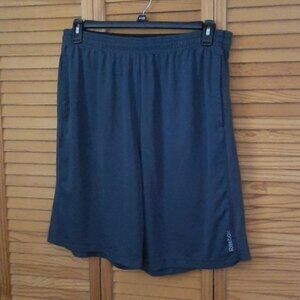 Reebok Dark Grey SpeedWick Wide Leg Jogging Basketball Gym Shorts Size XL
